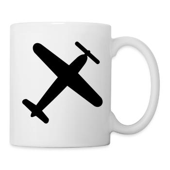 plane - Mug - white - Right