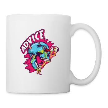 Hallo! Erhalten Sie dieses einzigartige - Tasse - Weiß - Rechts