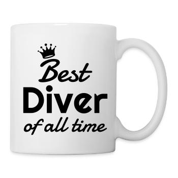 Scuba Diving Diver Plongée Sous-Marine Tauchen - Mug - white - Right