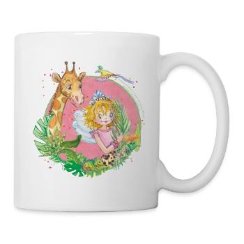 Prinzessin Lillifee mit Giraffe - Tasse - Weiß - Rechts