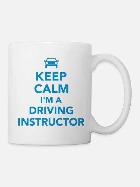 Fahrlehrer - Tasse - Weiß
