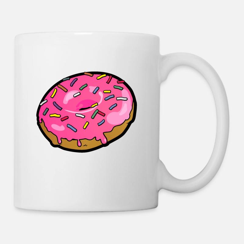 Donuts 2 - Tasse - Weiß