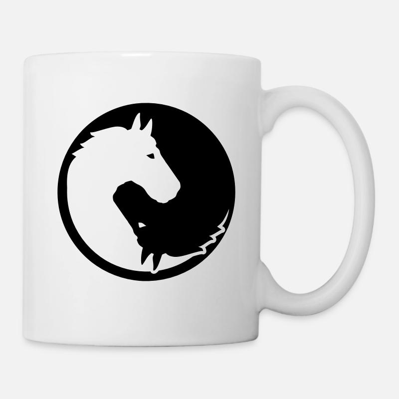Pferd - Tasse - Weiß