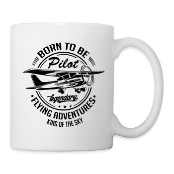 Pilot Plane Jet SKY - Mug - white - Right