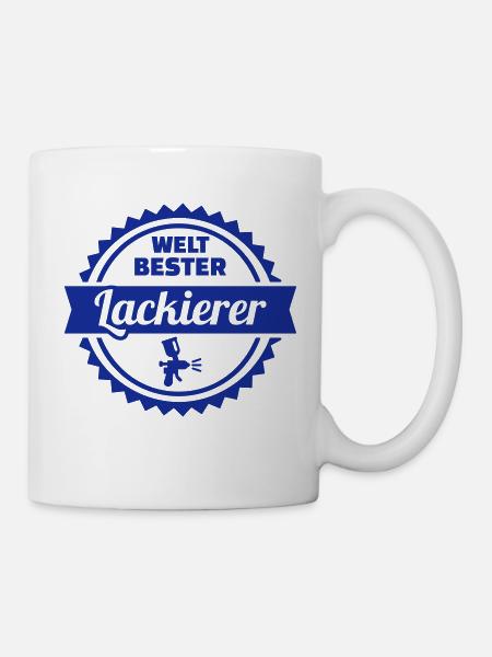 Lackierer - Tasse - Weiß