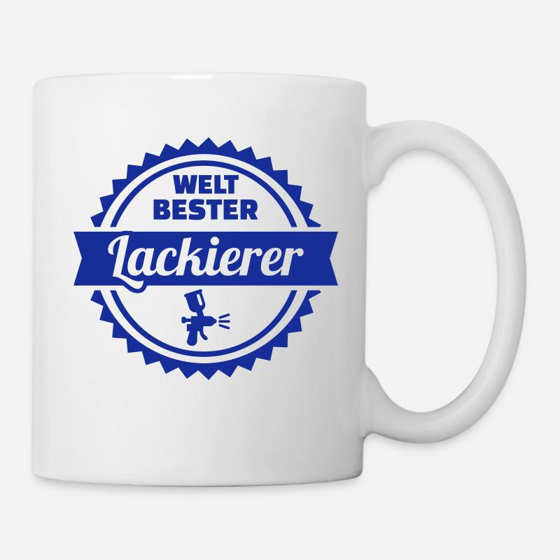 Lackierer - Tasse - Weiß