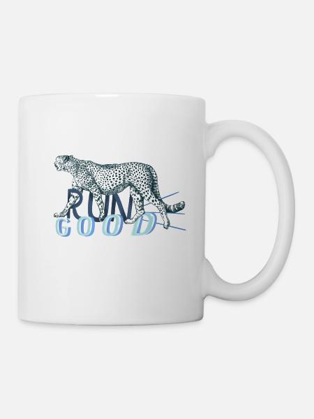 Run good - Tasse - Weiß