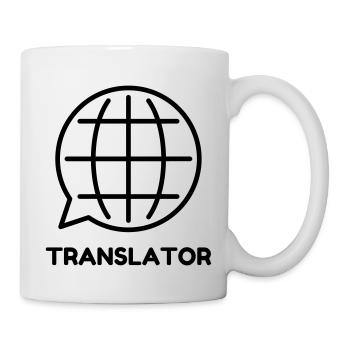 traducteur / traduction / traductrice / traduire - Mug blanc - blanc - Droite