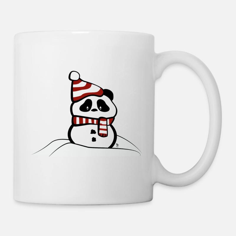 snow panda - Mug - white