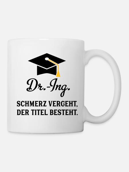 dring - Tasse - Weiß