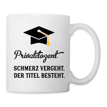 PD - Tasse - Weiß - Rechts