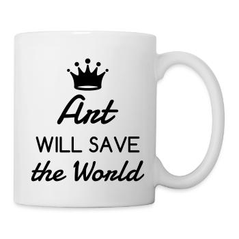 Artist / Art / Künstler / Artiste / Music / Kunst - Mug - white - Right