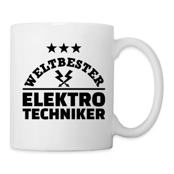Elektrotechniker - Tasse - Weiß - Rechts