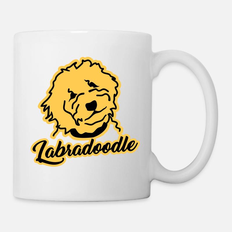 Labradoodle - Mug - white