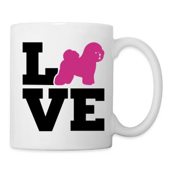 Bichon Frise - Mug blanc - blanc - Droite