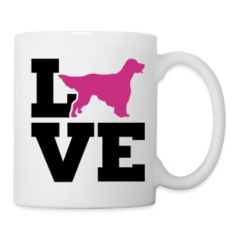 English Setter - Mug blanc - blanc - Droite