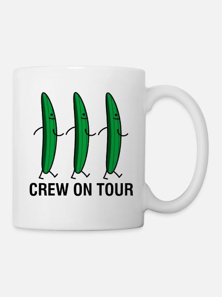 Crew on tour - Tasse - Weiß