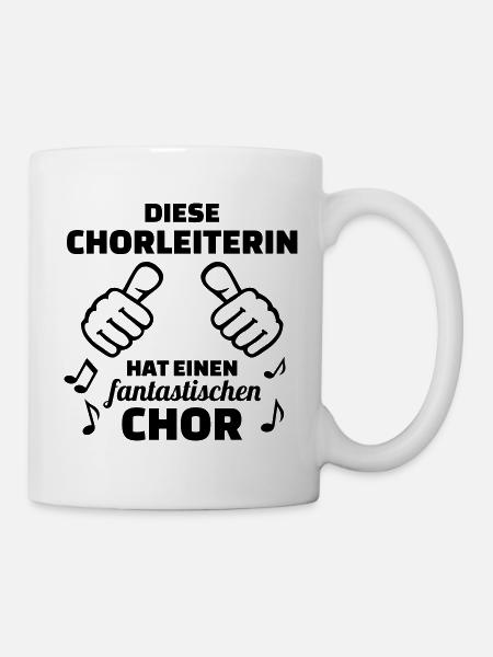 Chor - Tasse - Weiß