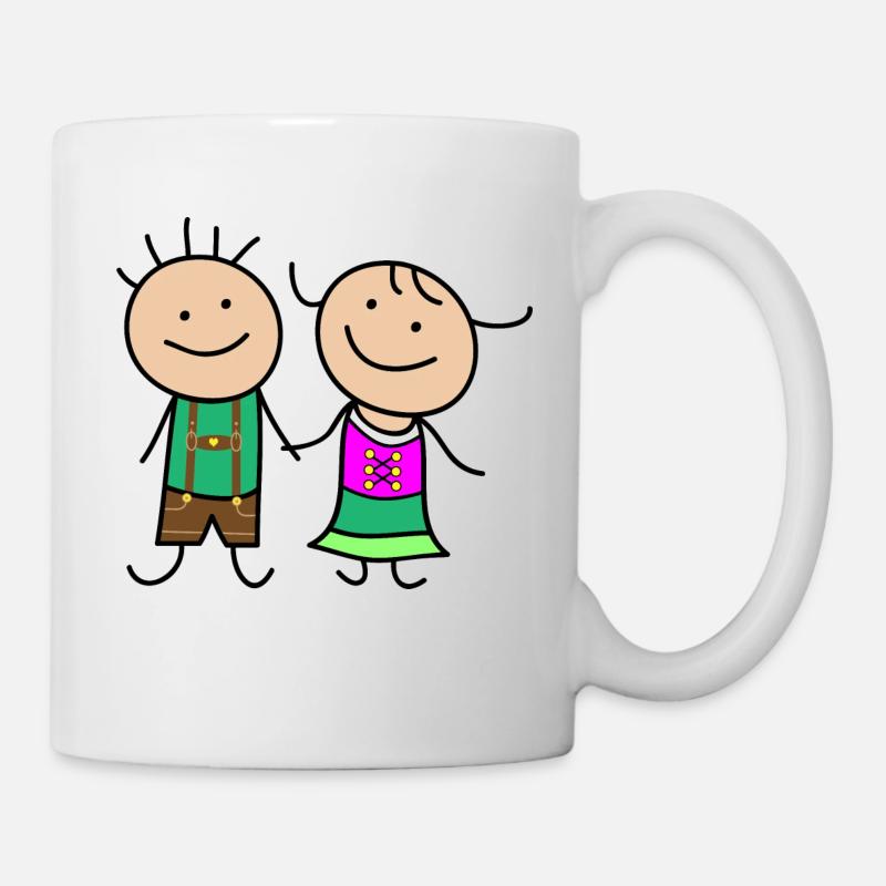 Joli couple - Mug blanc - blanc