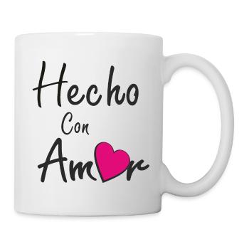 HECHO CON AMOR - Tasse - Weiß - Rechts