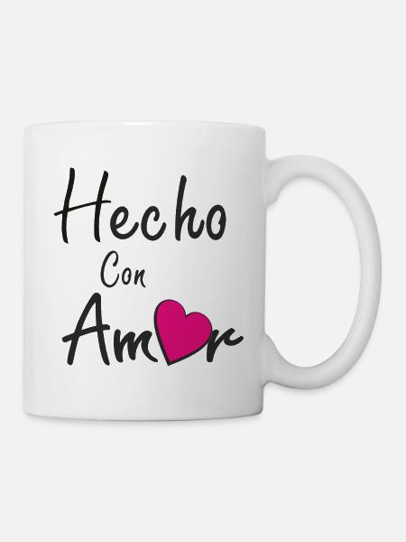MADE WITH LOVE - Mug - white
