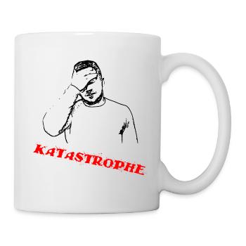 Katastrophe - Tasse - Weiß - Rechts