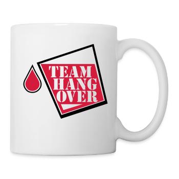 party team - Mug blanc - blanc - Droite