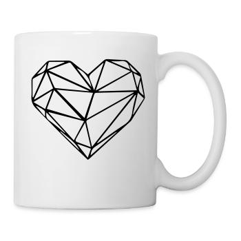 heart - Mug - white - Right