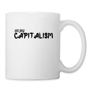 Profitez du capitalisme - Mug blanc - blanc - Droite