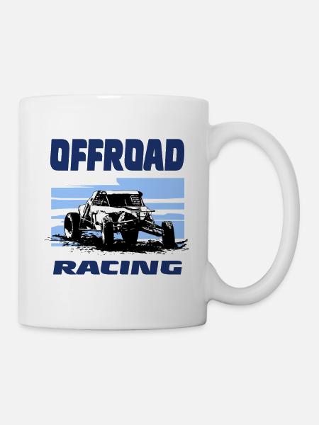 Autocross - Buggy - 4x4 - Offroad - Mug blanc - blanc