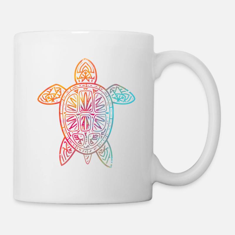 Überspringen Sie eine StrohschildkröteTShirt - Tasse - Weiß