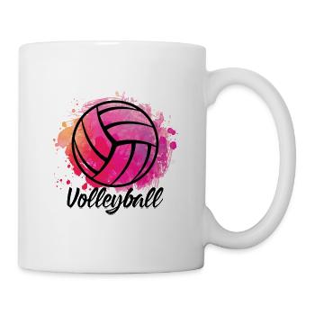 Volleyball Volleyball player sports player gifts - Mug - white - Right