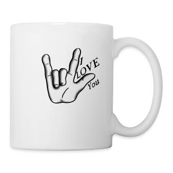 Love love - Mug - white - Right