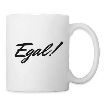 Egal! - Tasse - Weiß - Rechts