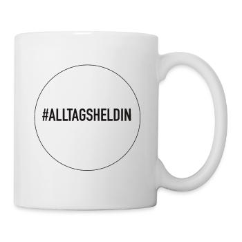 Heldin des Alltags - Tasse - Weiß - Rechts