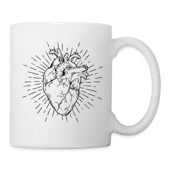 heart - Tasse - Weiß - Rechts
