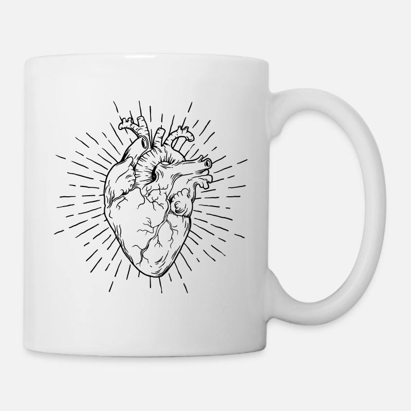 heart - Tasse - Weiß