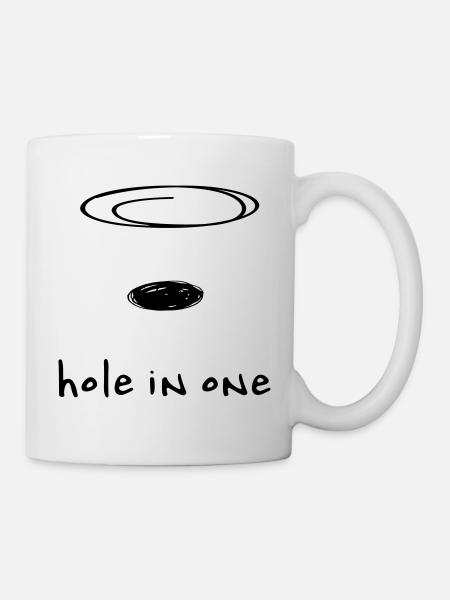 hole in one - Mug - white