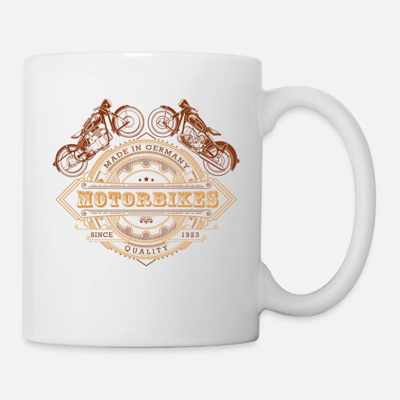 Motos - Mug blanc - blanc