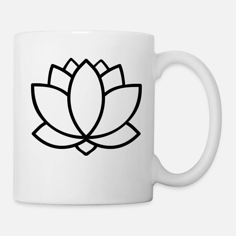 lotus - Mug - white