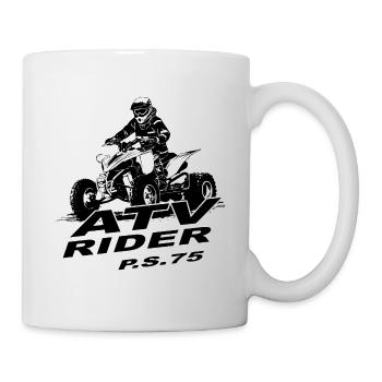 Quad Racing - ATV Racer - Mug blanc - blanc - Droite