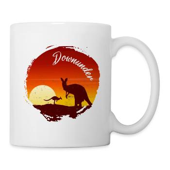 Downunder - Australia - Mug - white - Right