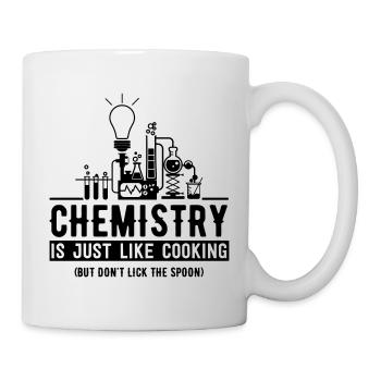 Chemie (anpassbare Farbe) - Tasse - Weiß - Rechts