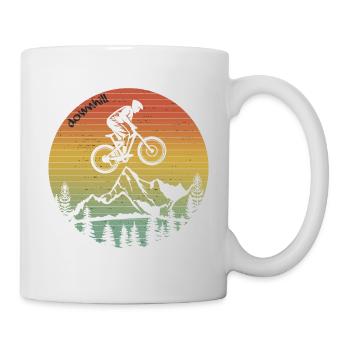 Downhill - Tasse - Weiß - Rechts