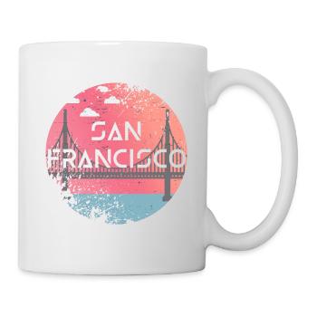 San Francisco - Mug blanc - blanc - Droite