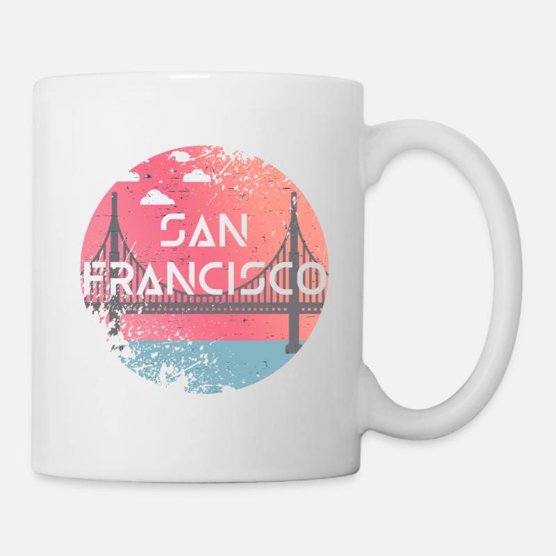 San Francisco - Tasse - Weiß