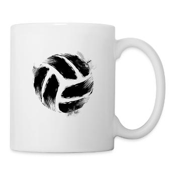 Joueur de volleyball | Cadeaux de joueur d'équipe de volleyball - Mug blanc - blanc - Droite