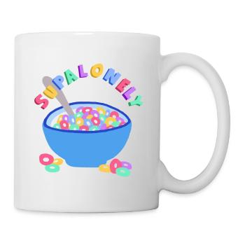 Supalonely - Tasse - Weiß - Rechts
