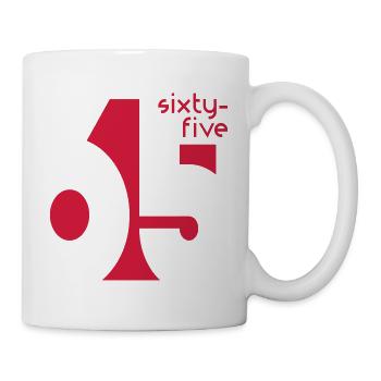 65 sixty-five - Tasse - Weiß - Rechts