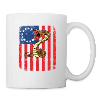 "Deadly" Cobra Design King Cobra Unique Design - Mug - white - Right